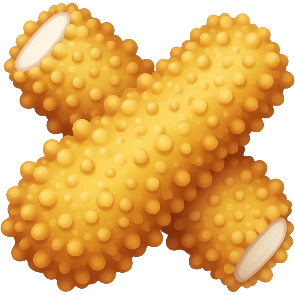 breaded chicken strips emoji