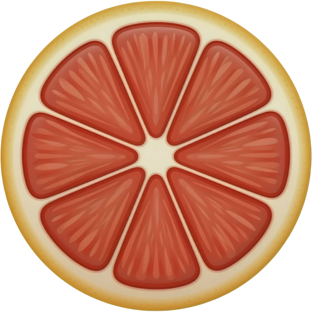 Grapefruit emoji