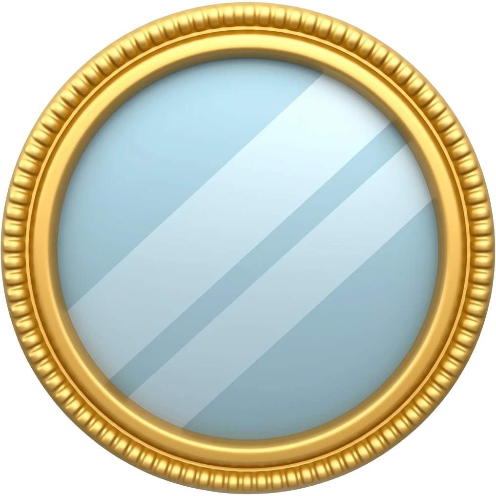 Mirror emoji