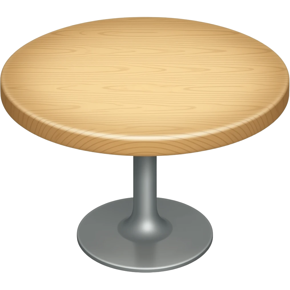 Table round emoji