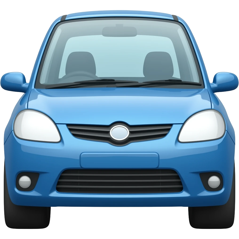 Blue Car emoji