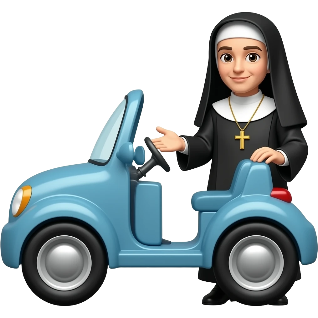 Настоятельница продала машину emoji