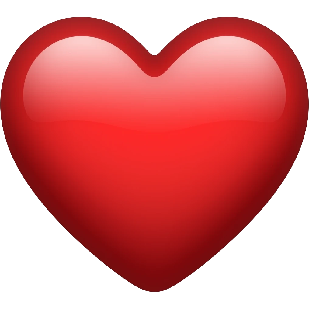 corazon rojo emoji