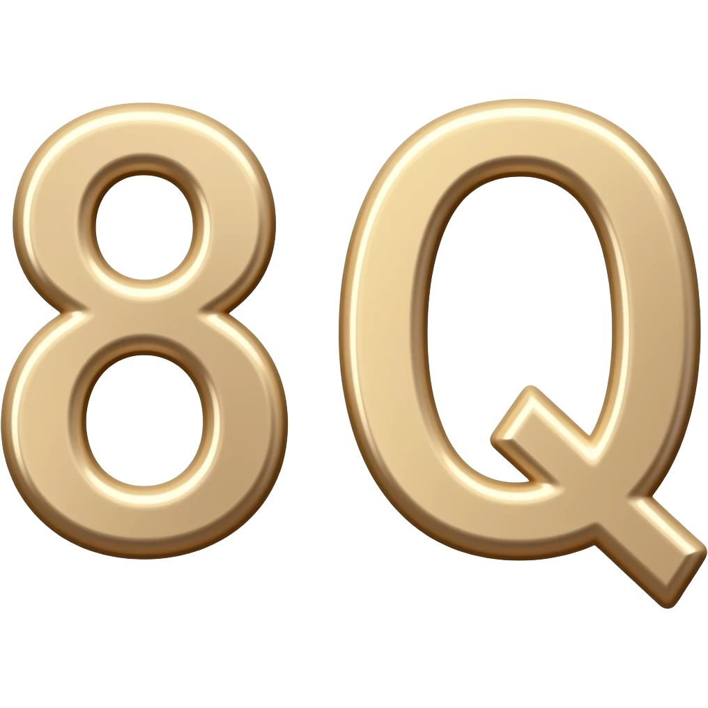 8 Q emoji