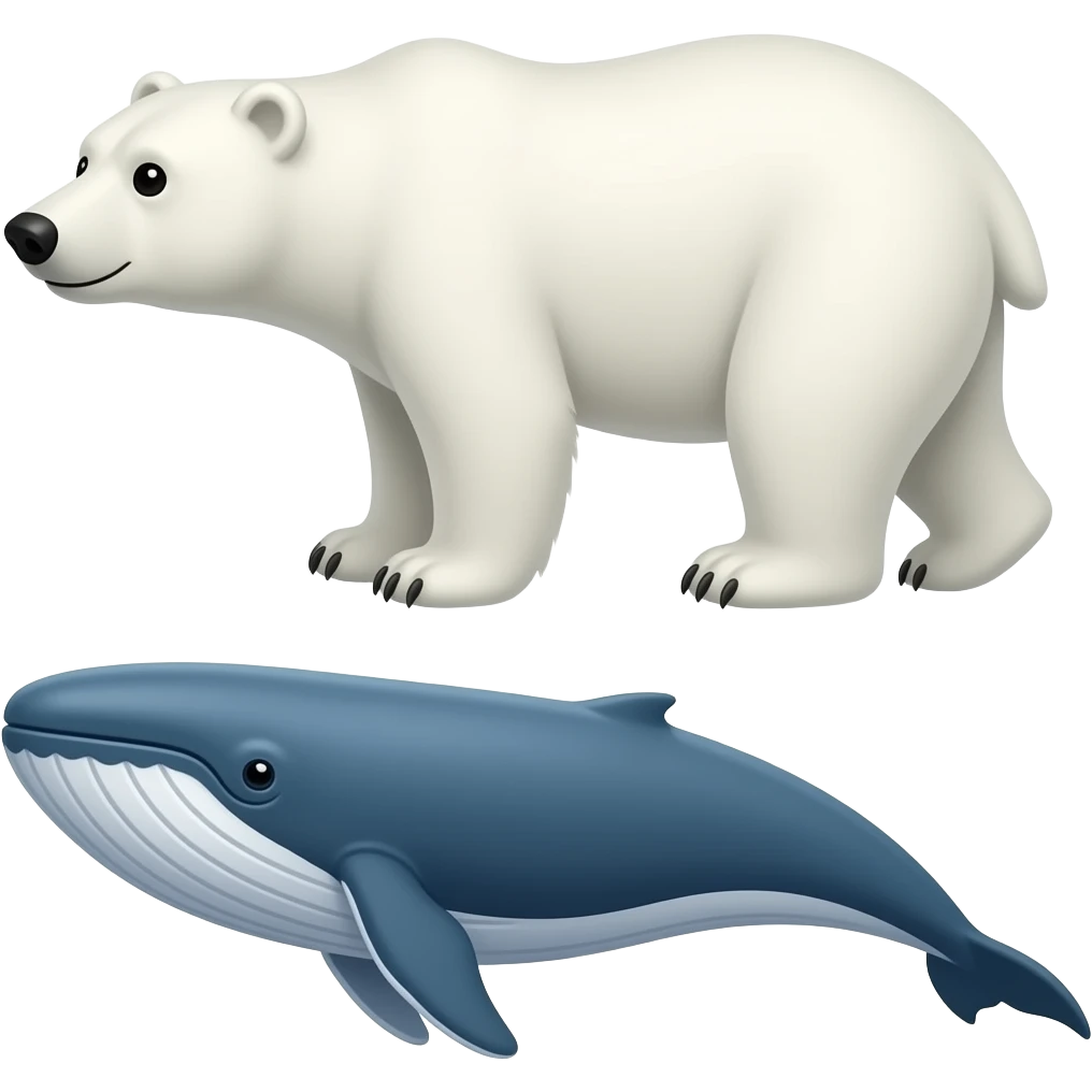🐻‍❄️🐋 emoji