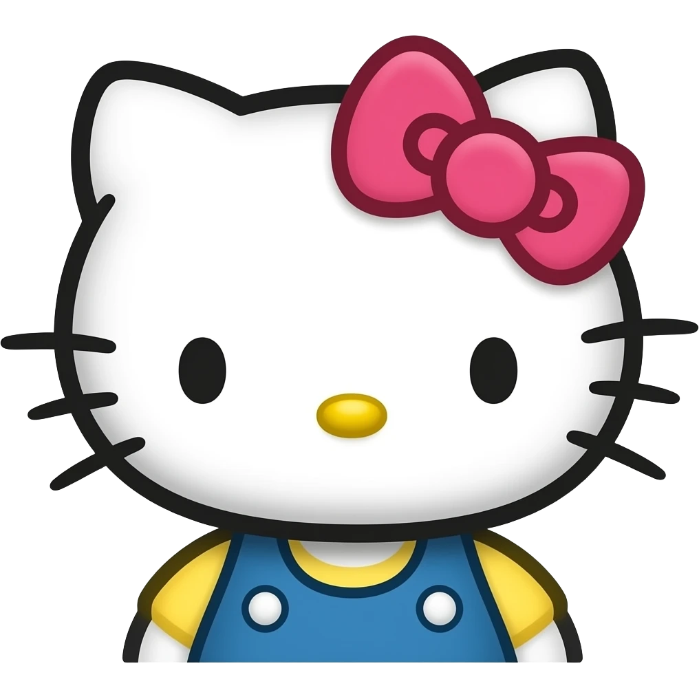Hello kitty emoji