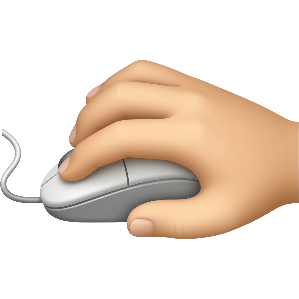 hand click emoji