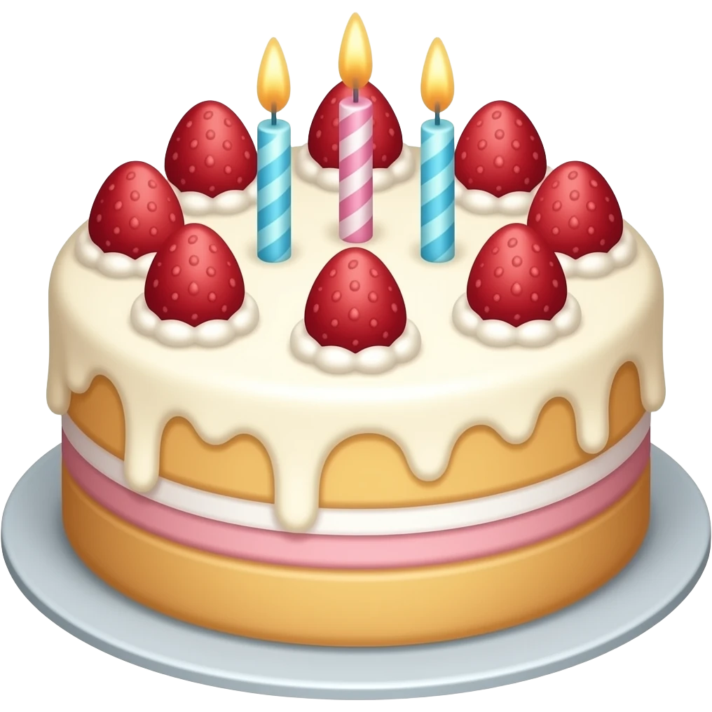 cute cake emoji