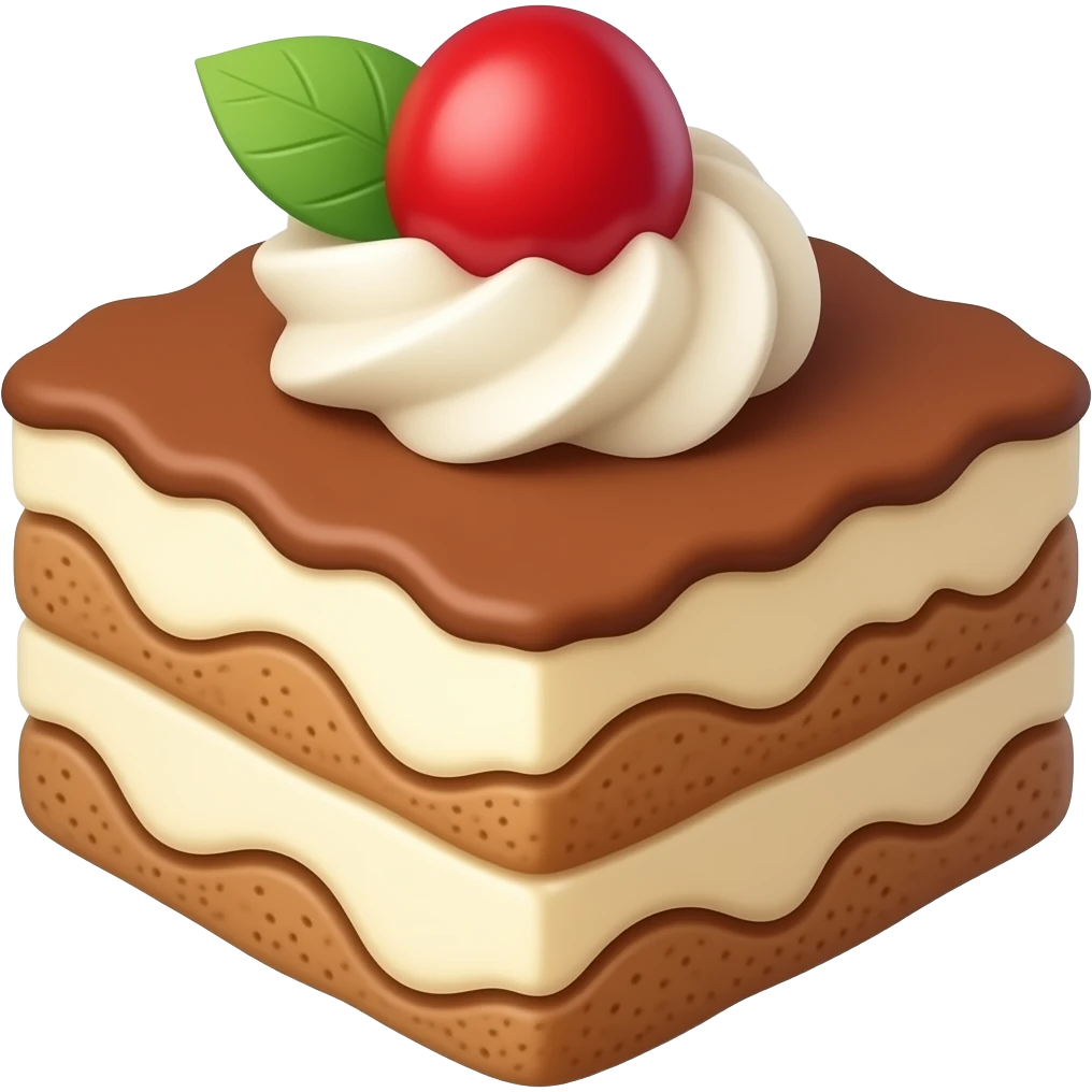 Tiramisu emoji