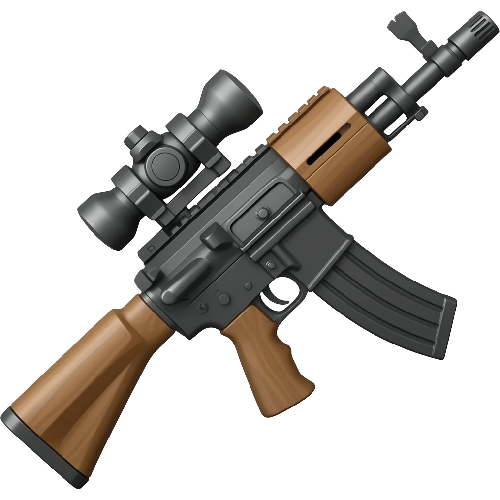 Machine gun emoji