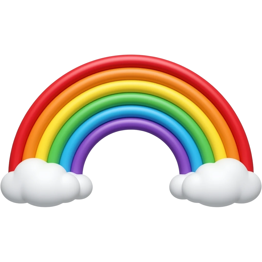 Rainbow nice emoji