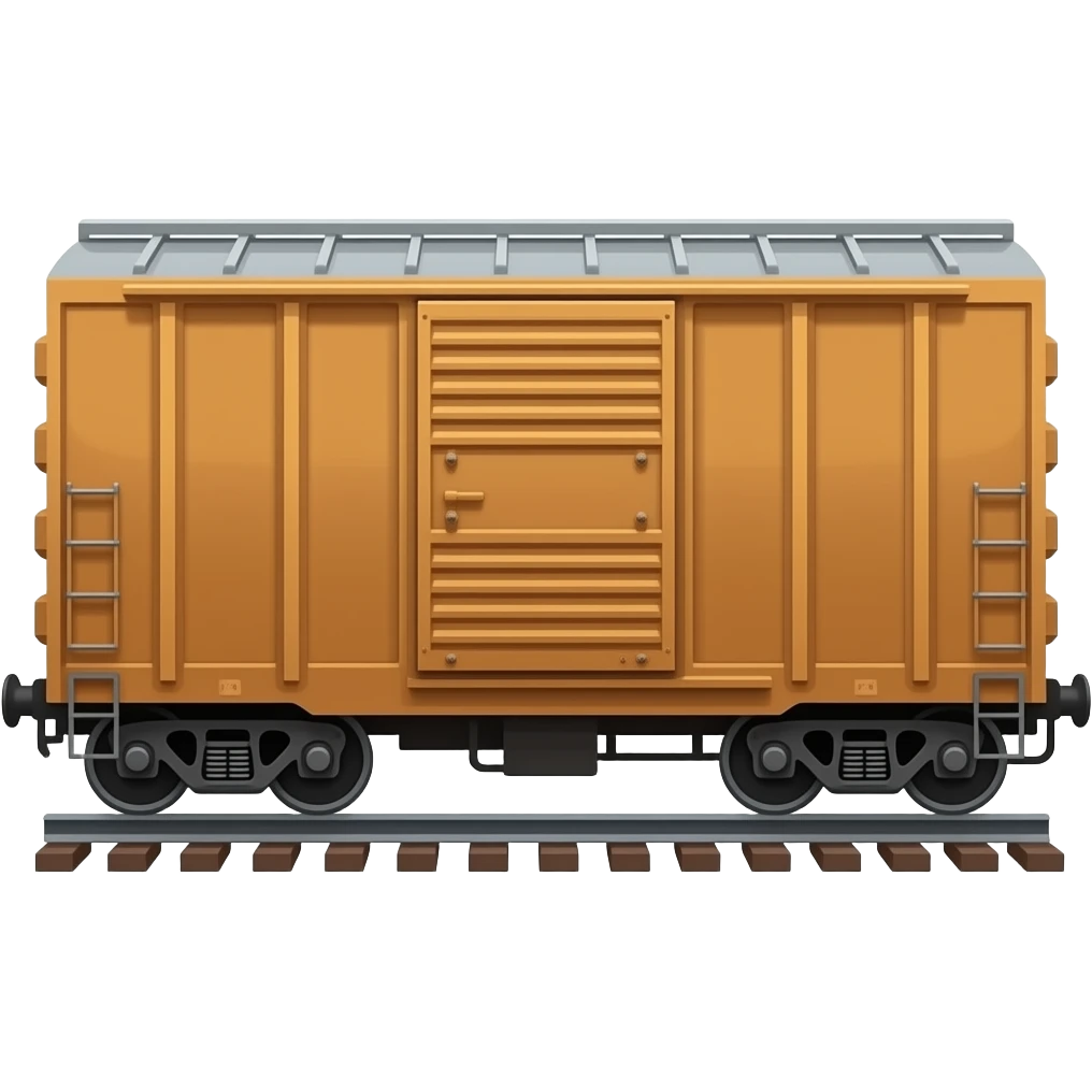 Flatcar Train Car emoji
