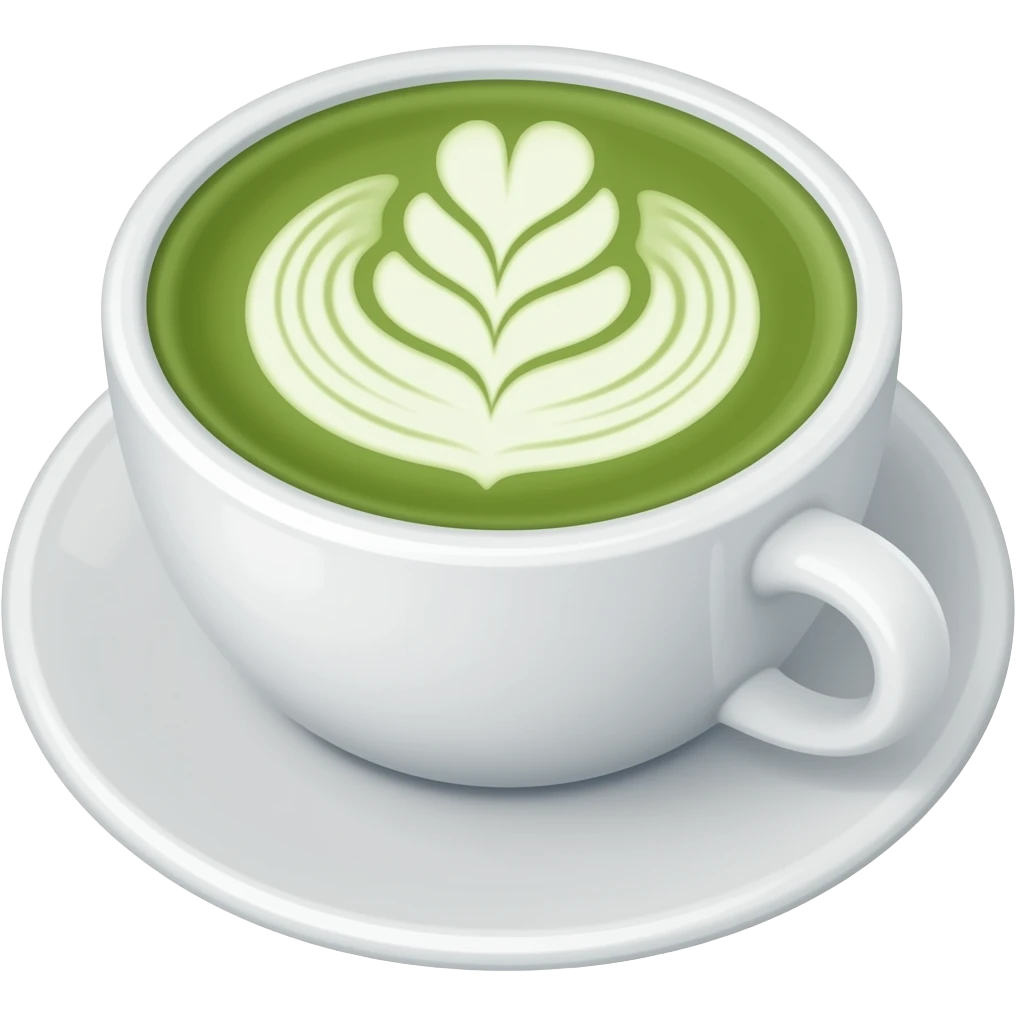 matcha latte emoji