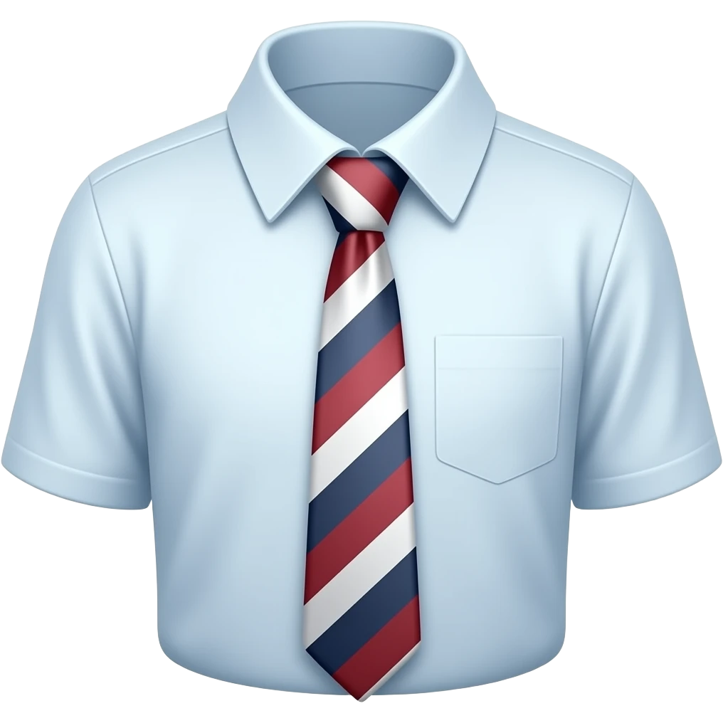 just tie without shirt emoji