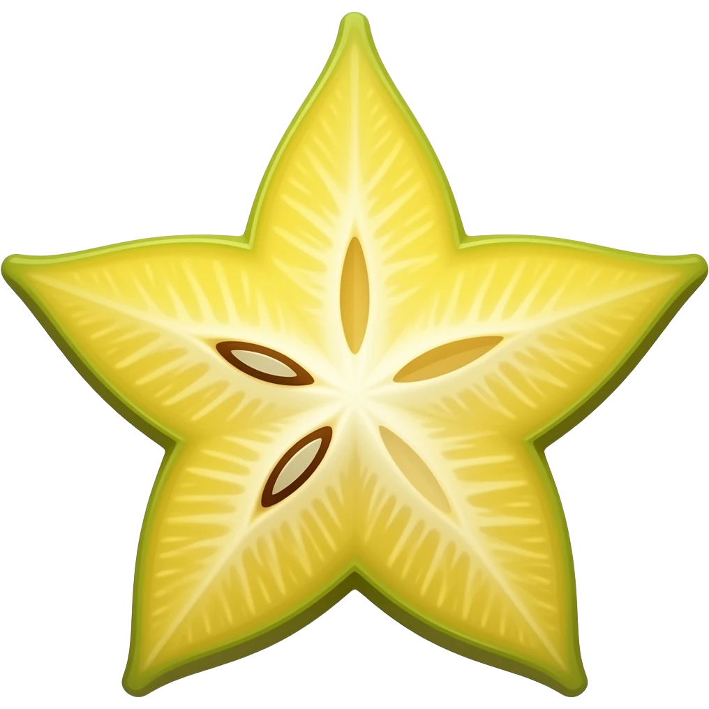 starfruit emoji