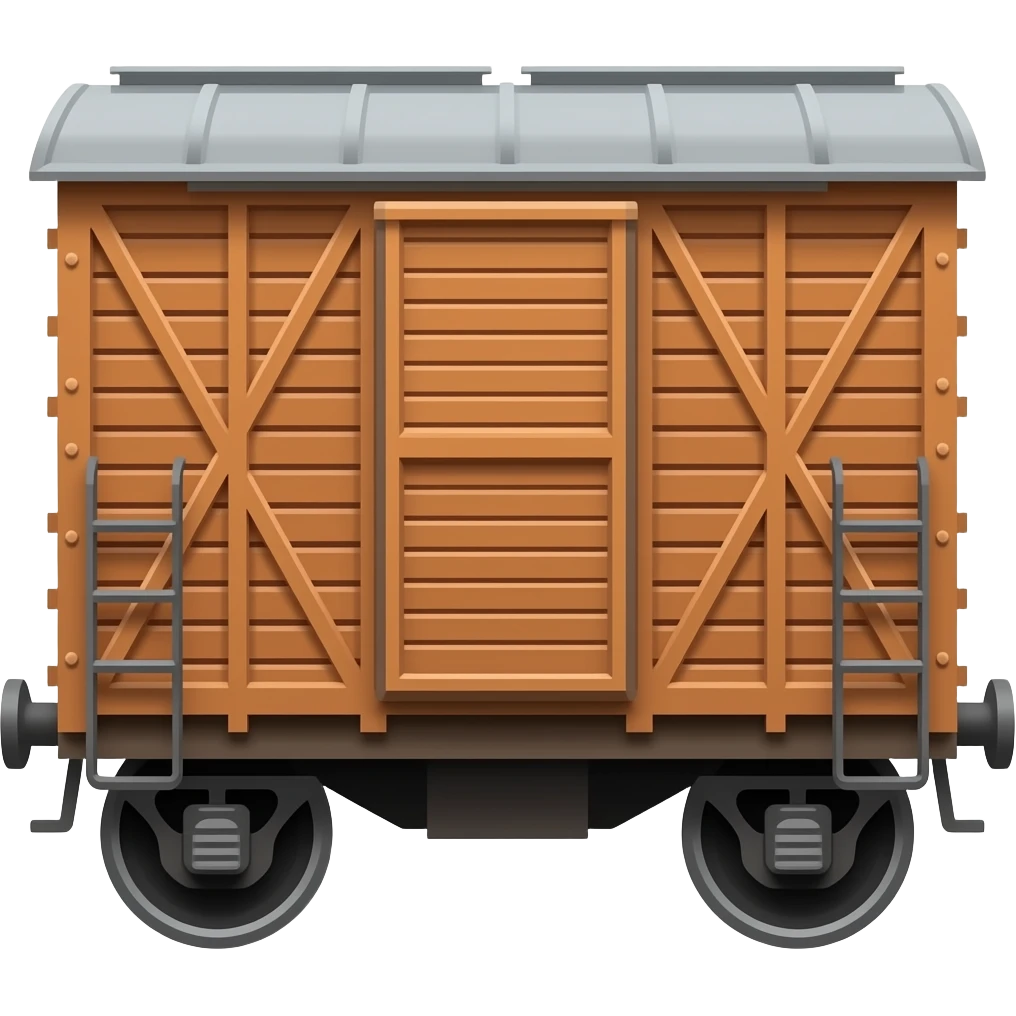 Train wagons emoji
