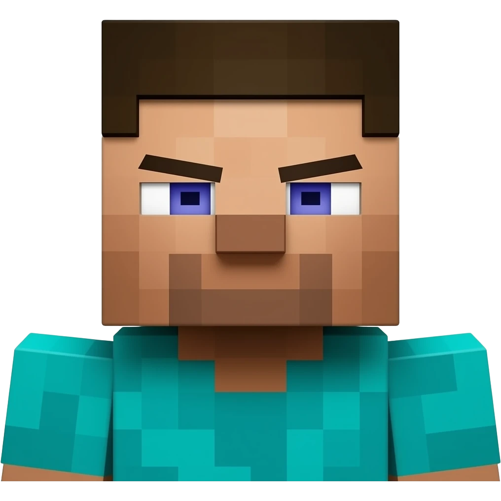 minecraftowy programista emoji