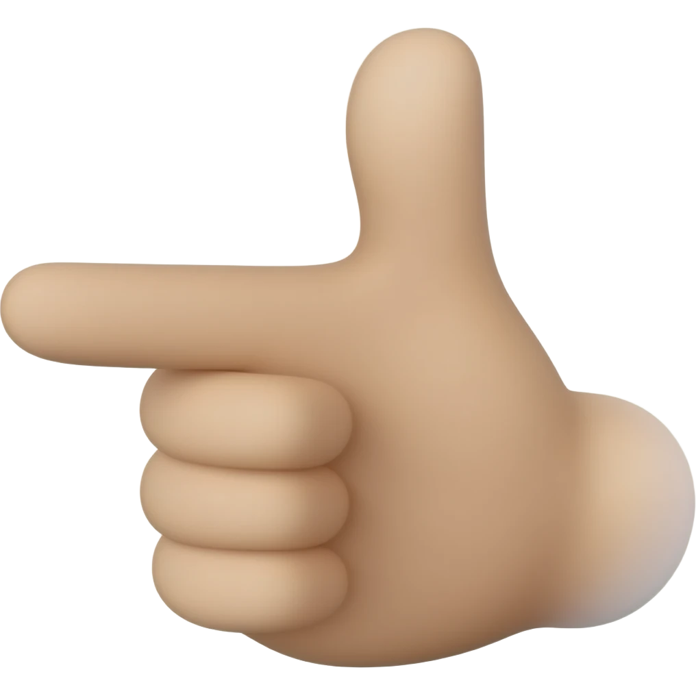 point emoji
