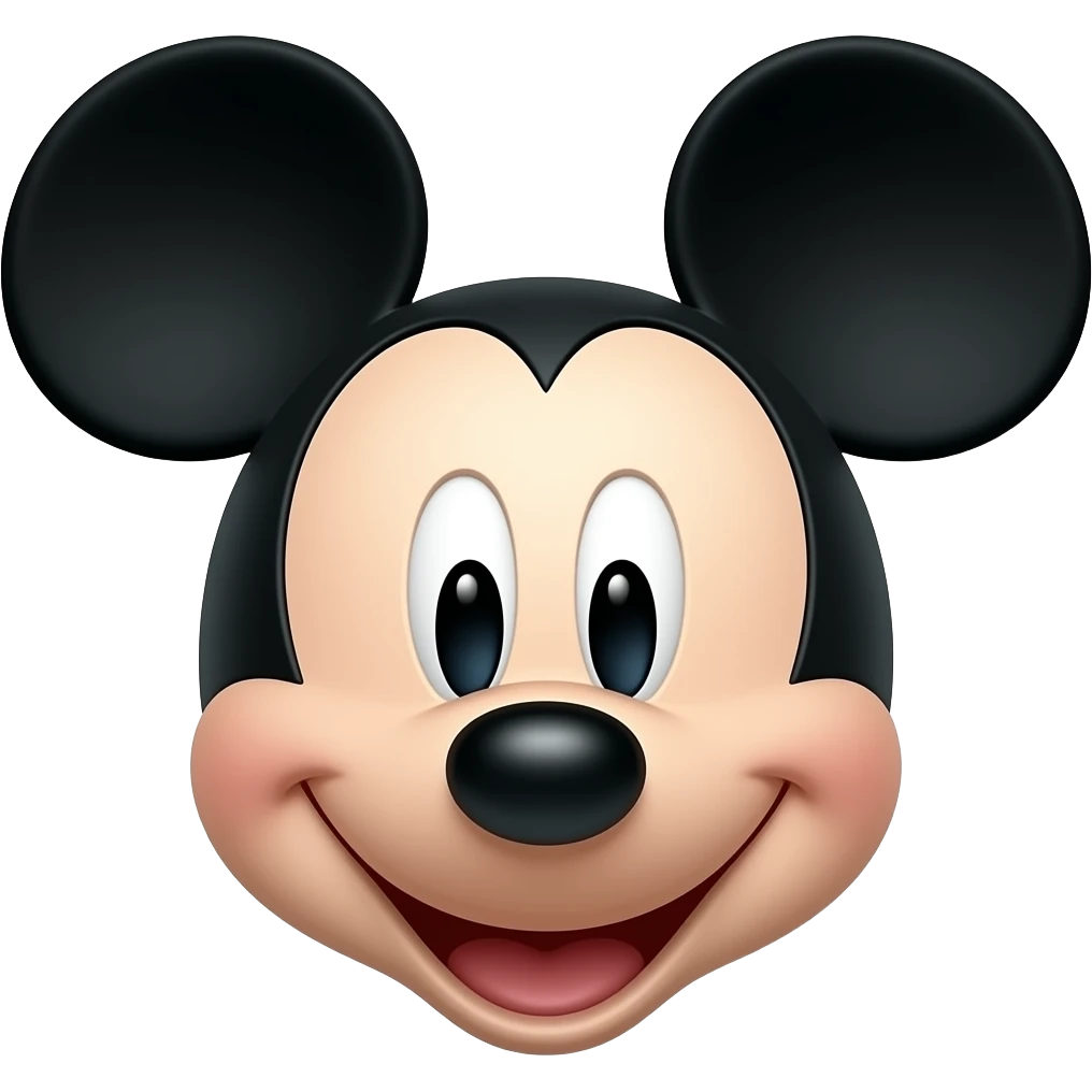 Mickey mouse emoji