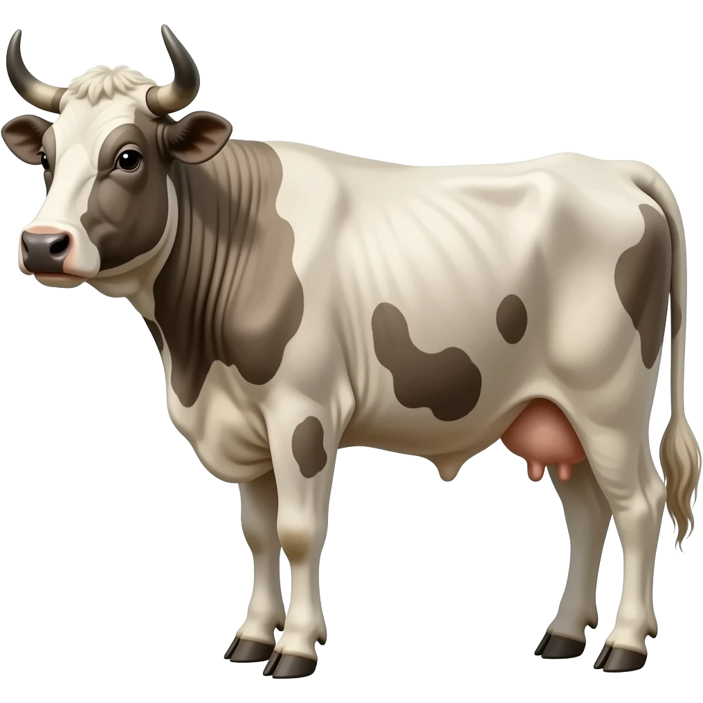 genera una vaca muerta emoji