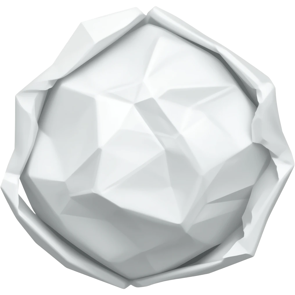 crumpled tissue emoji