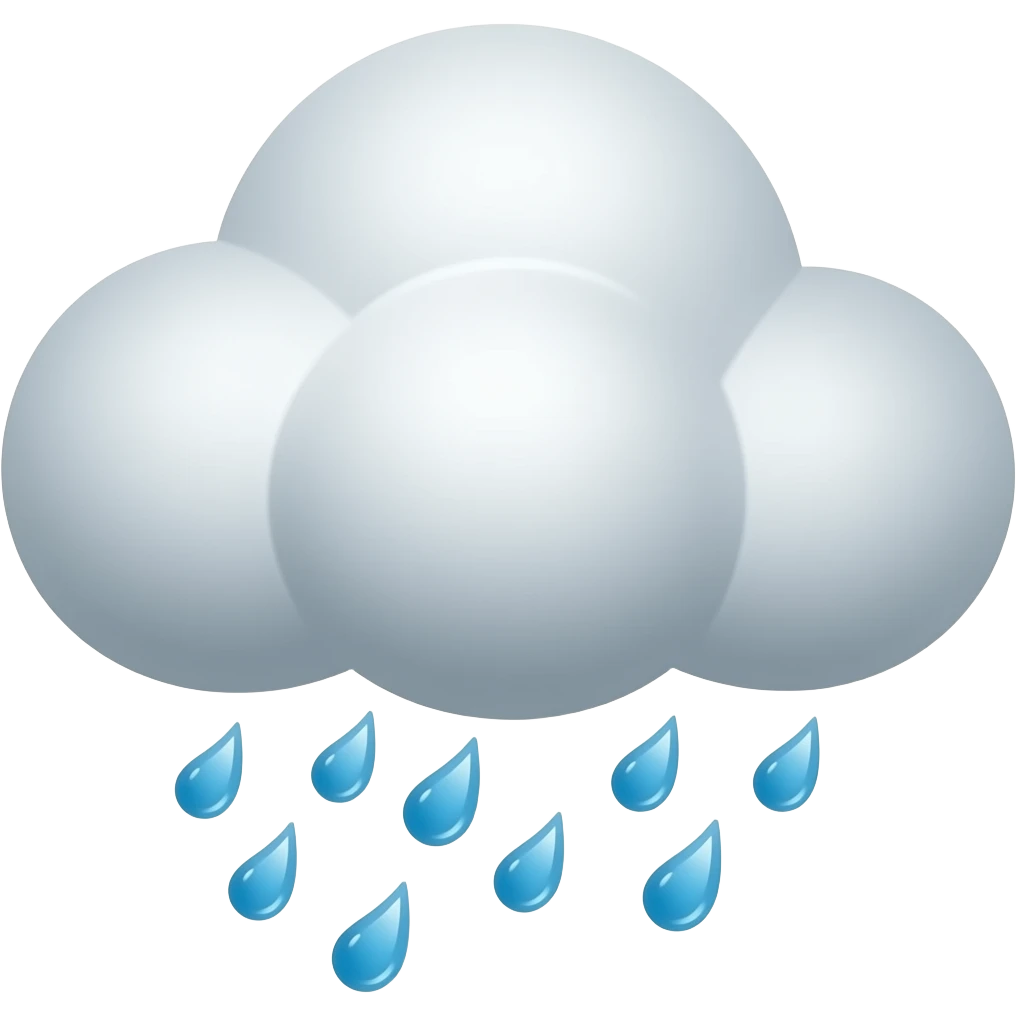 Rain Cloud emoji