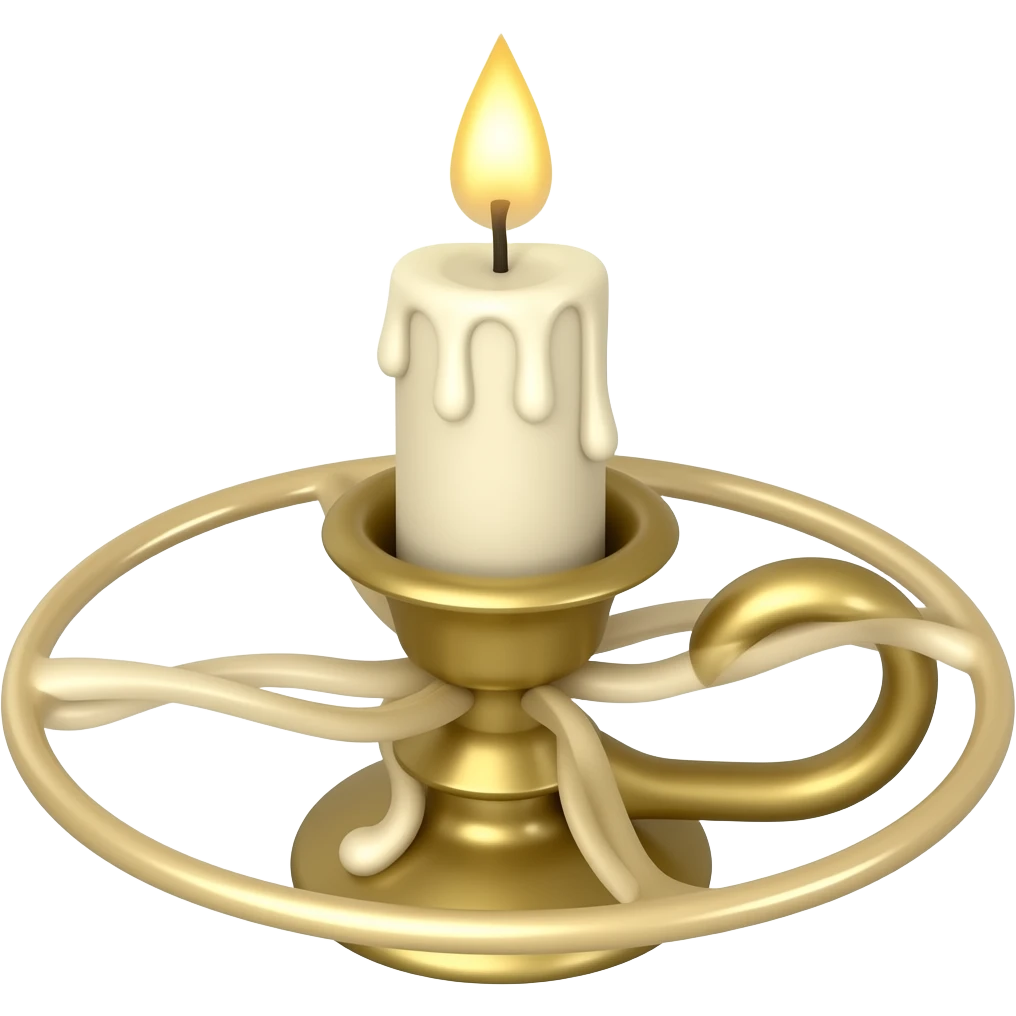 candle stand emoji