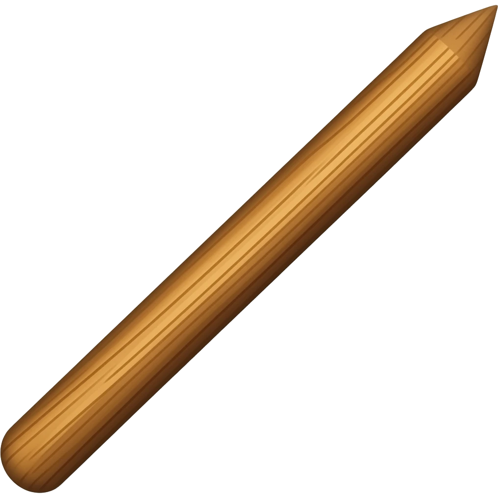 stick emoji