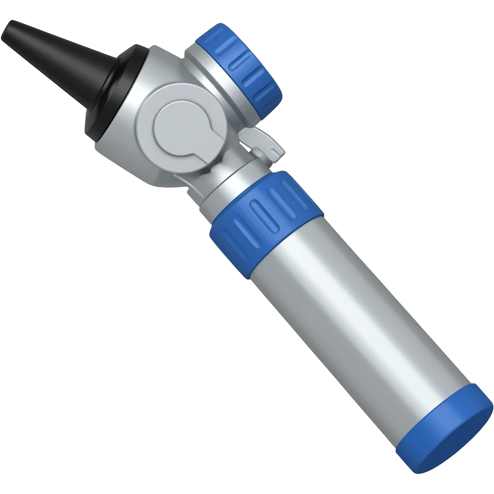 LED medical otoscope emoji