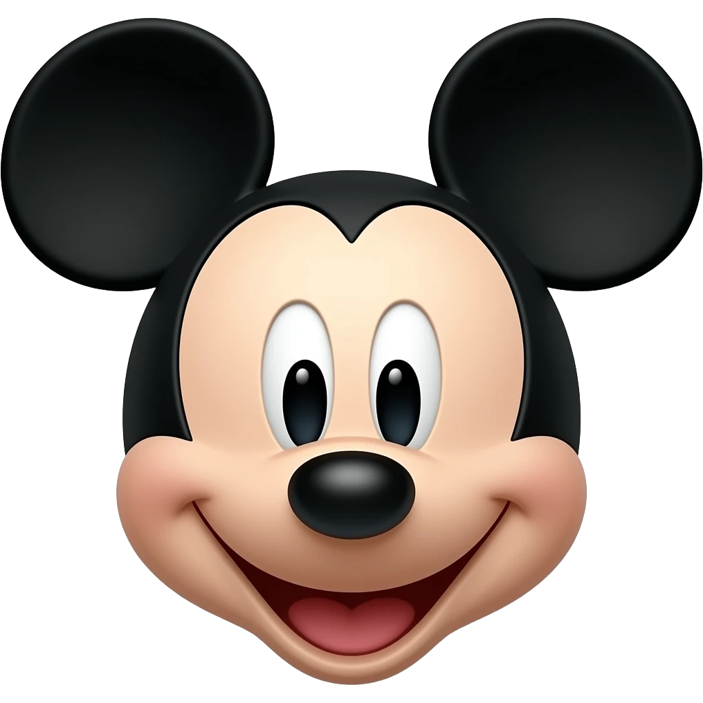 Mickey mouse emoji