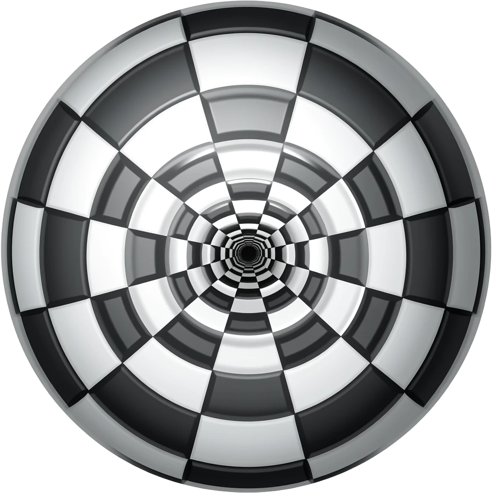 Funhouse mirror emoji