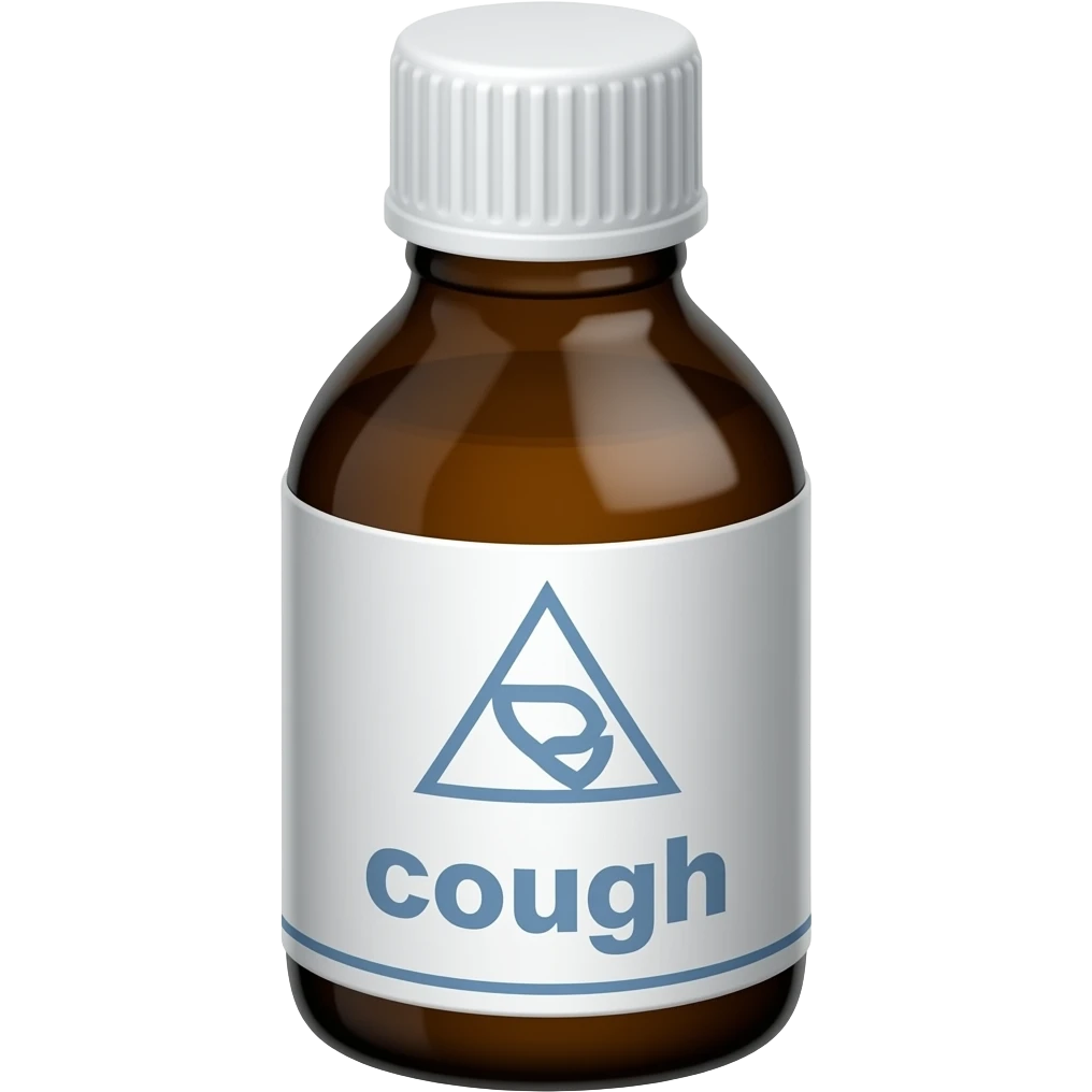 brown presciption cough syrup bottle emoji