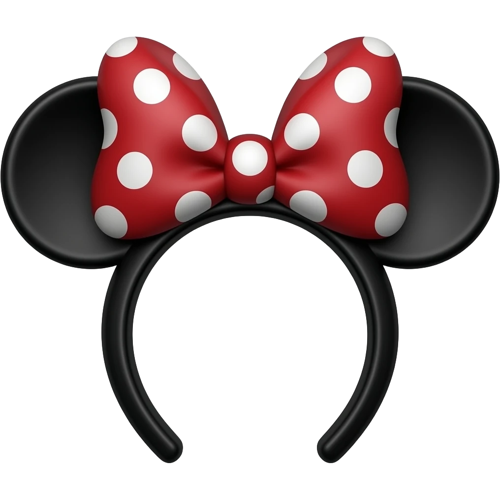 mickey mouse ears emoji