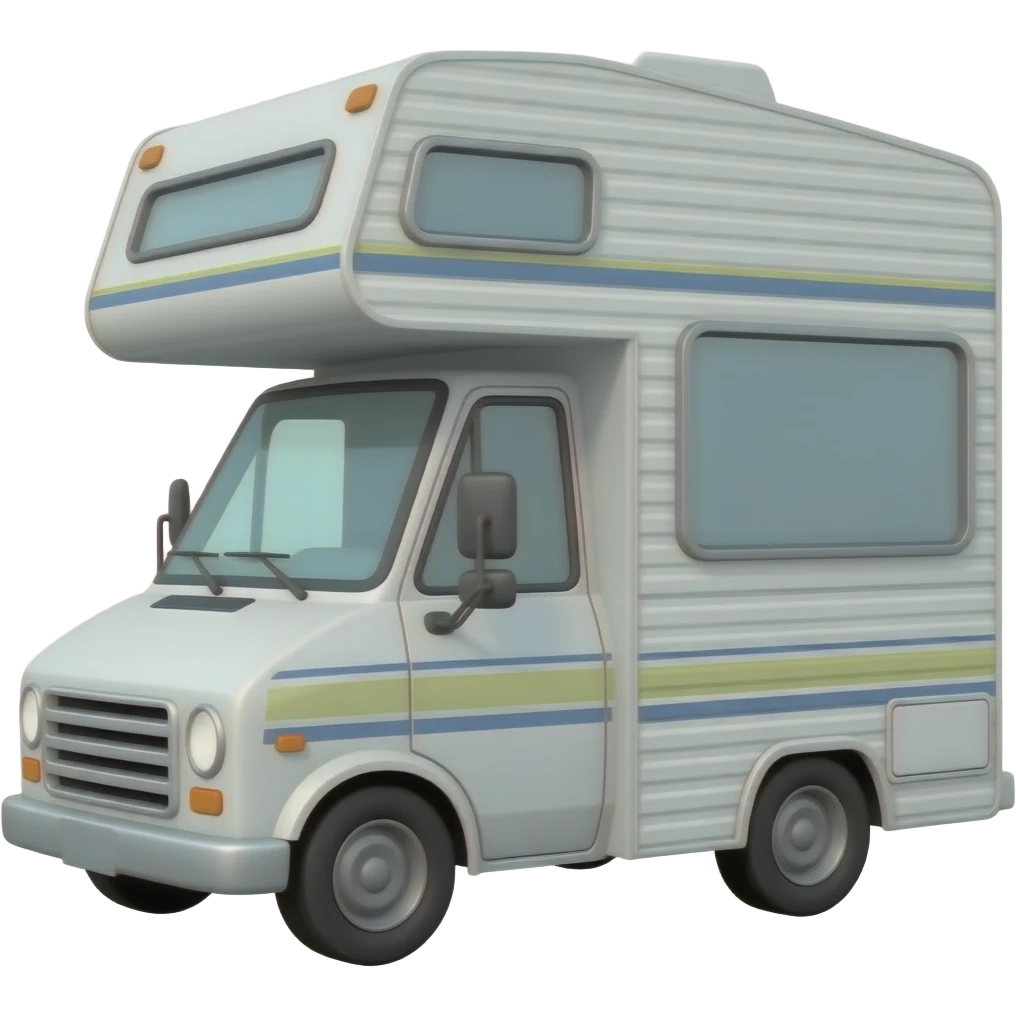 old white rv emoji