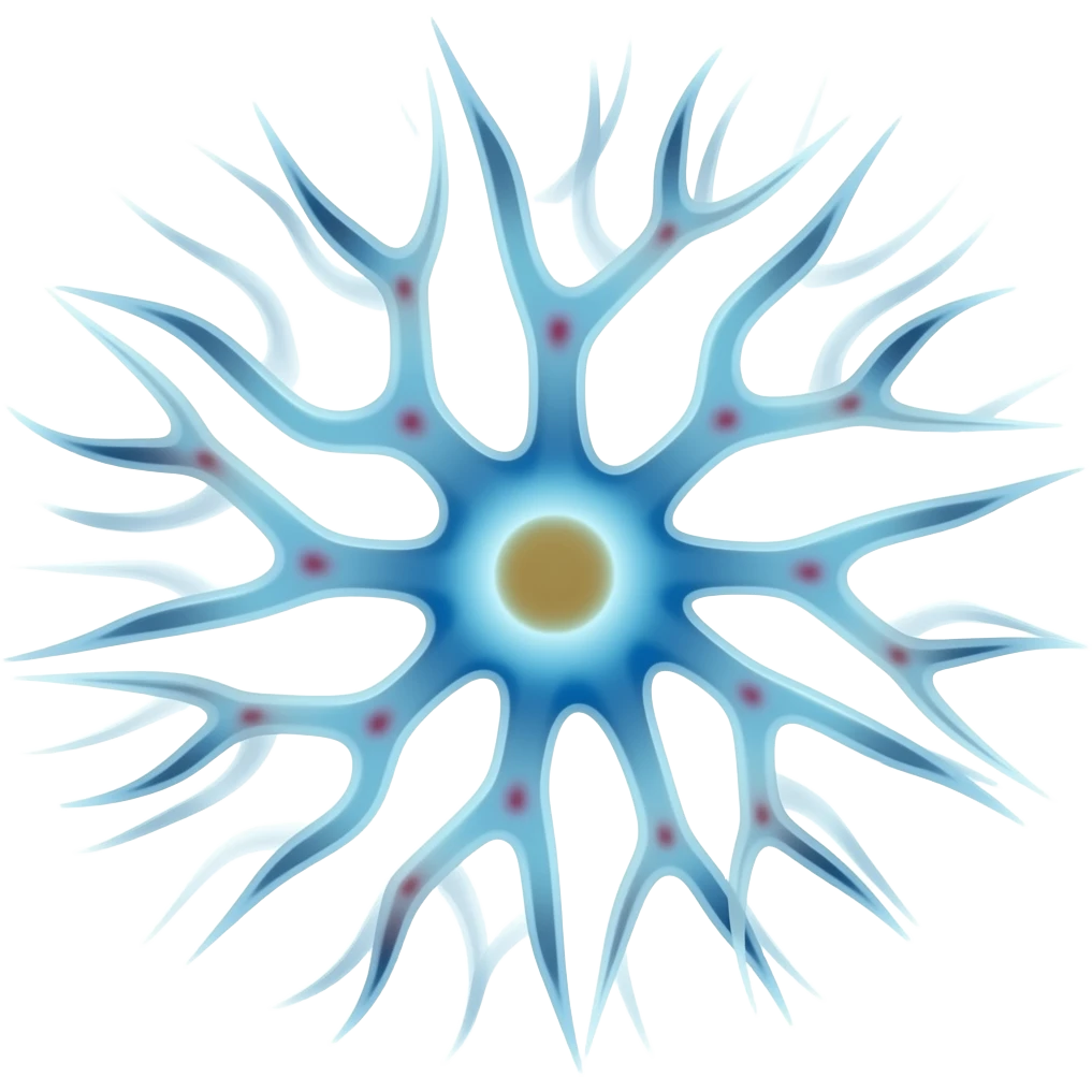 make a emoji of a full neuron with axon etc. emoji