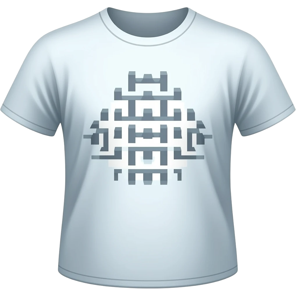 pixel shirts emoji