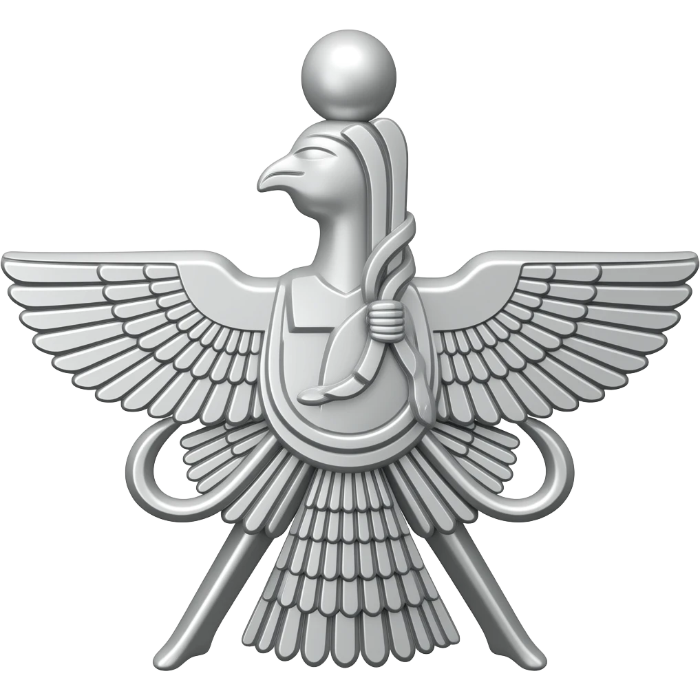 Silver Farvahar emoji