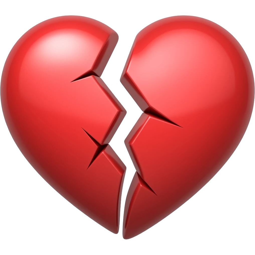broken heart emoji
