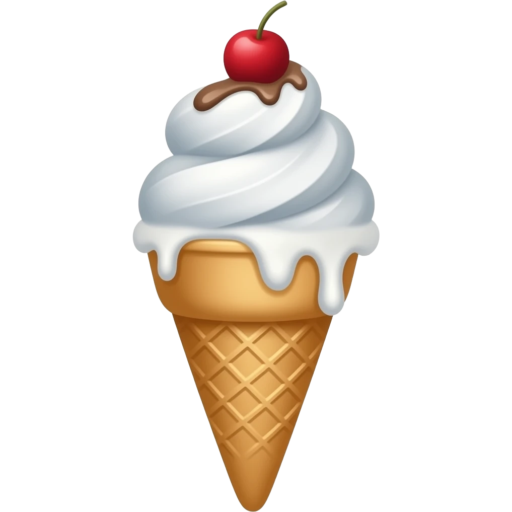 ice cream emoji
