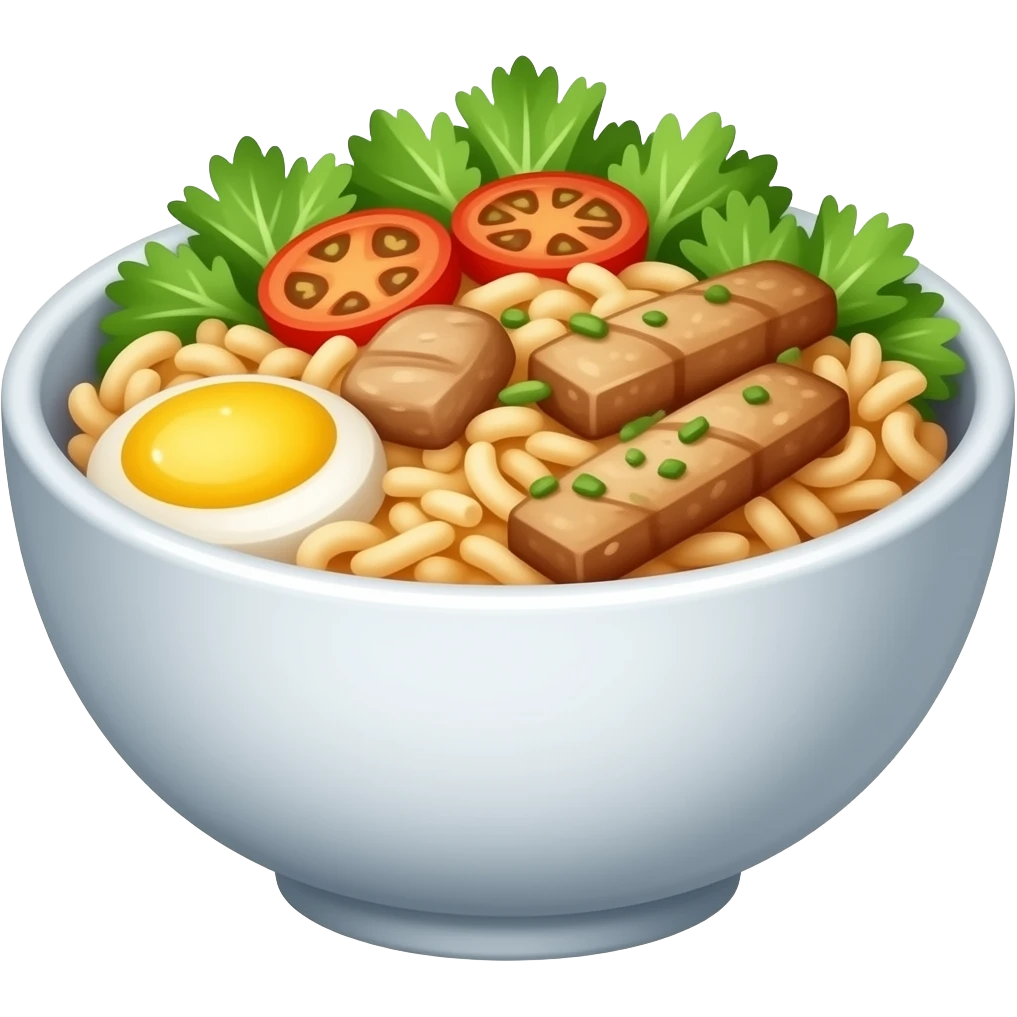 bowl of food emoji