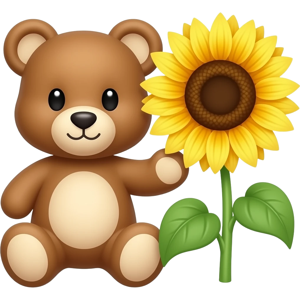 🧸🌻 emoji