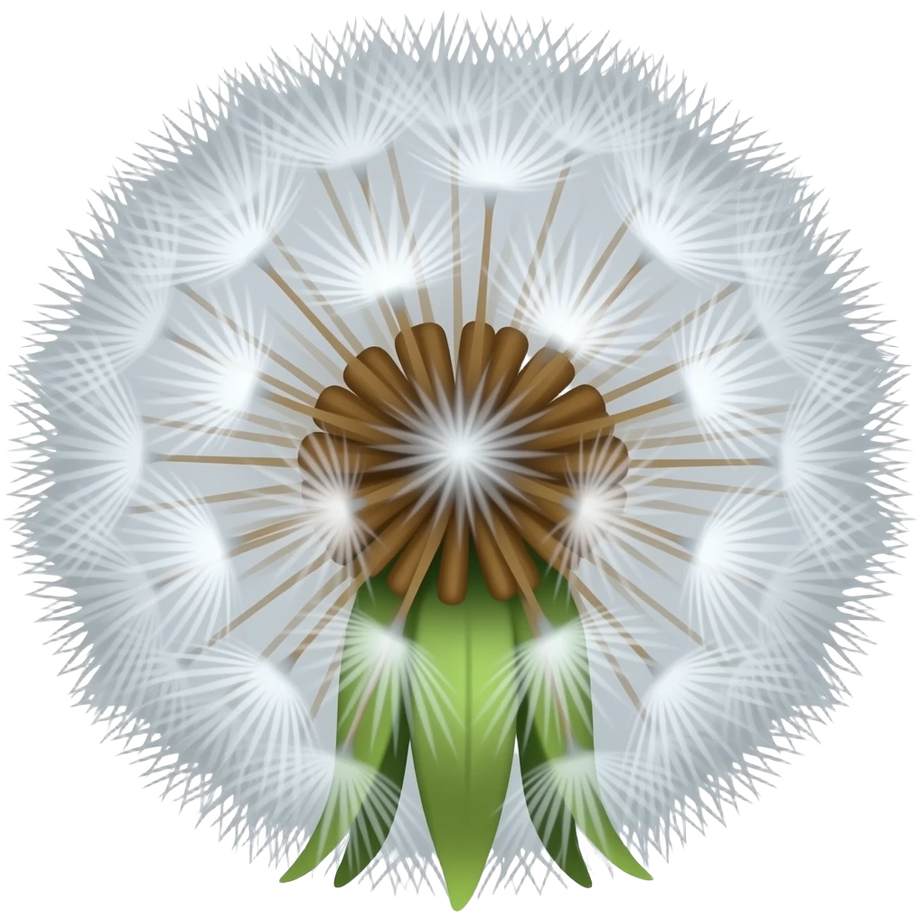 Dandelion emoji
