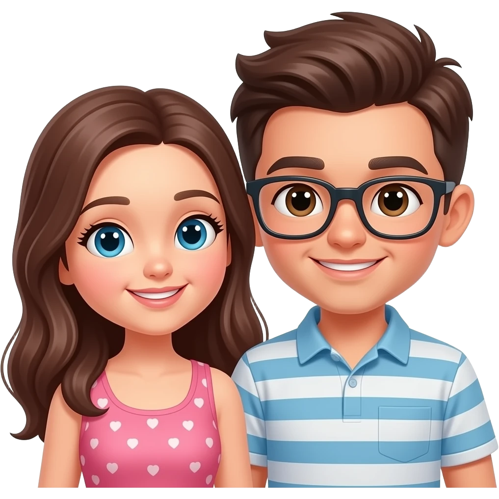 Girl boy Love emoji