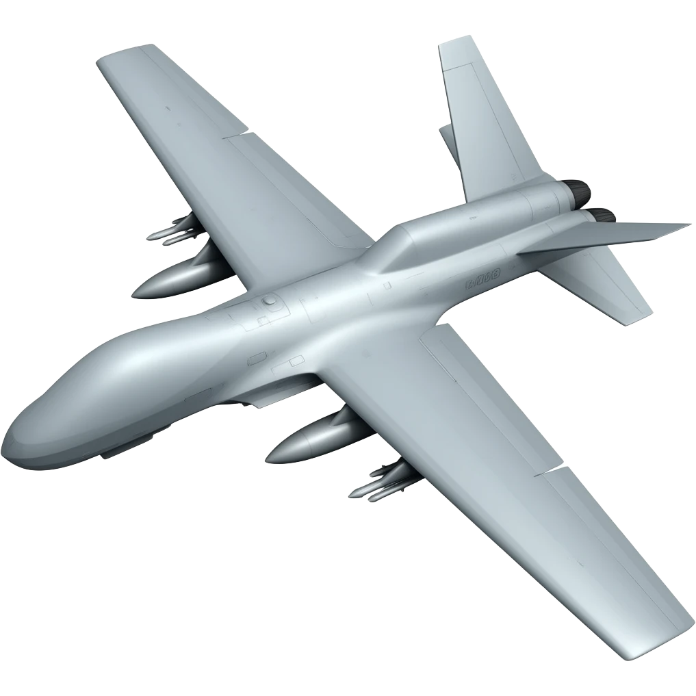 General Atomics MQ-9 Reaper 3/4 ANGLE emoji