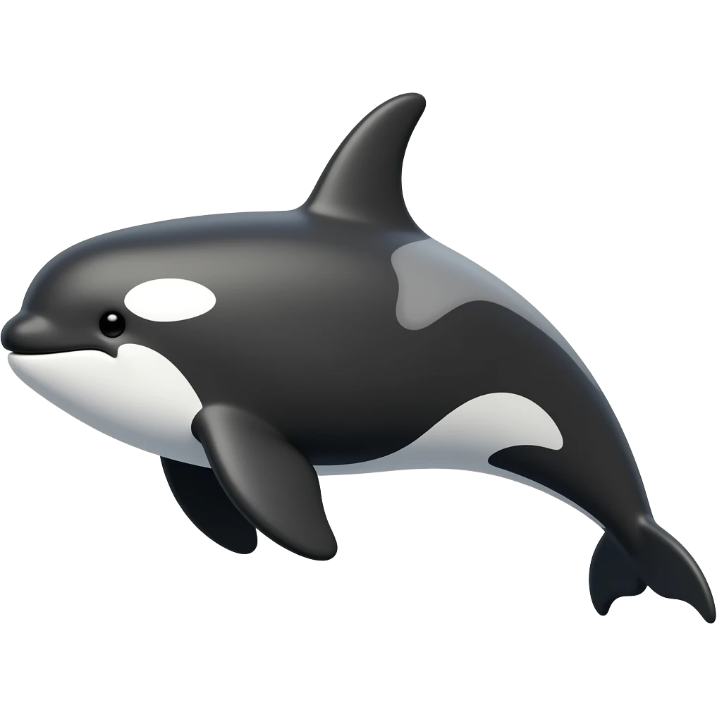 Killer whale emoji