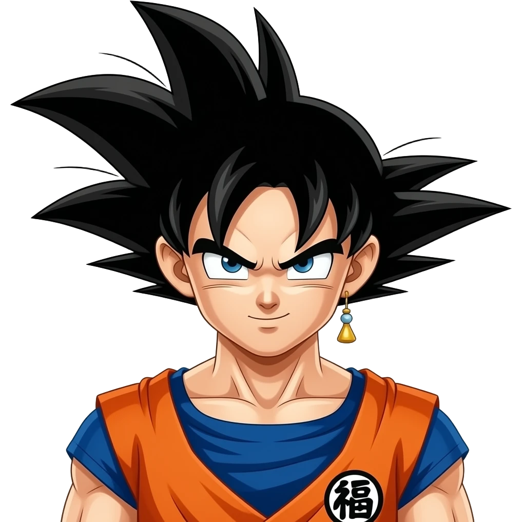 Goku qui se transforme emoji
