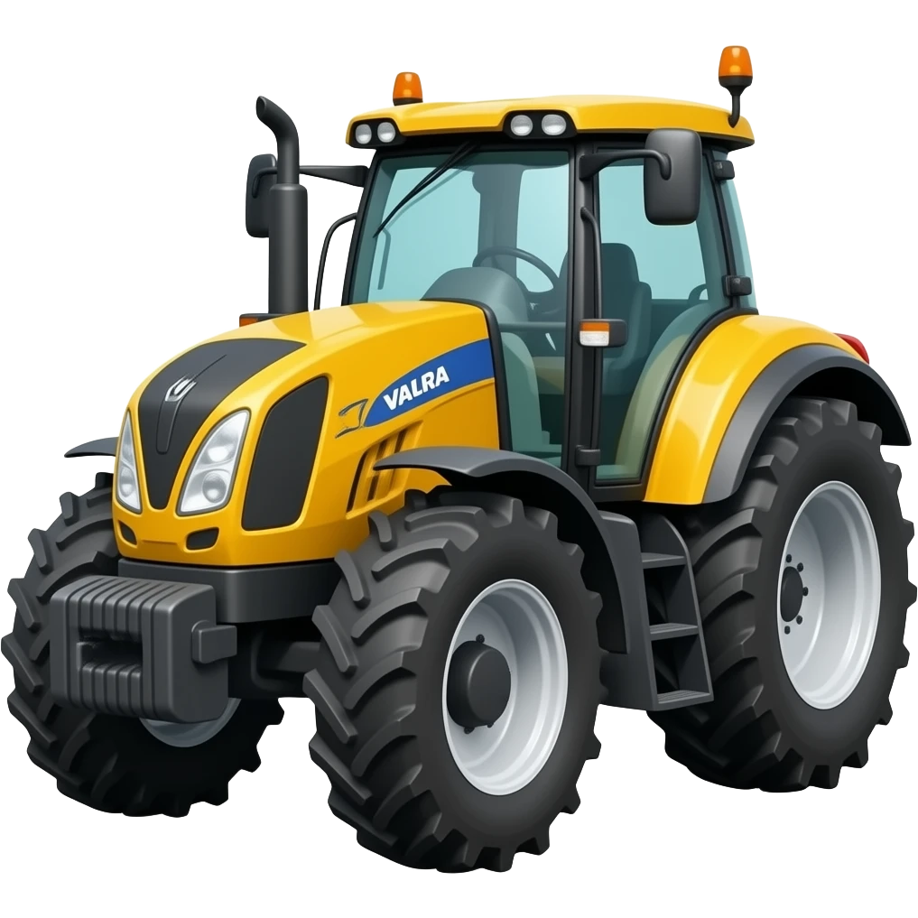 tractor yellow VALTRA 785 emoji