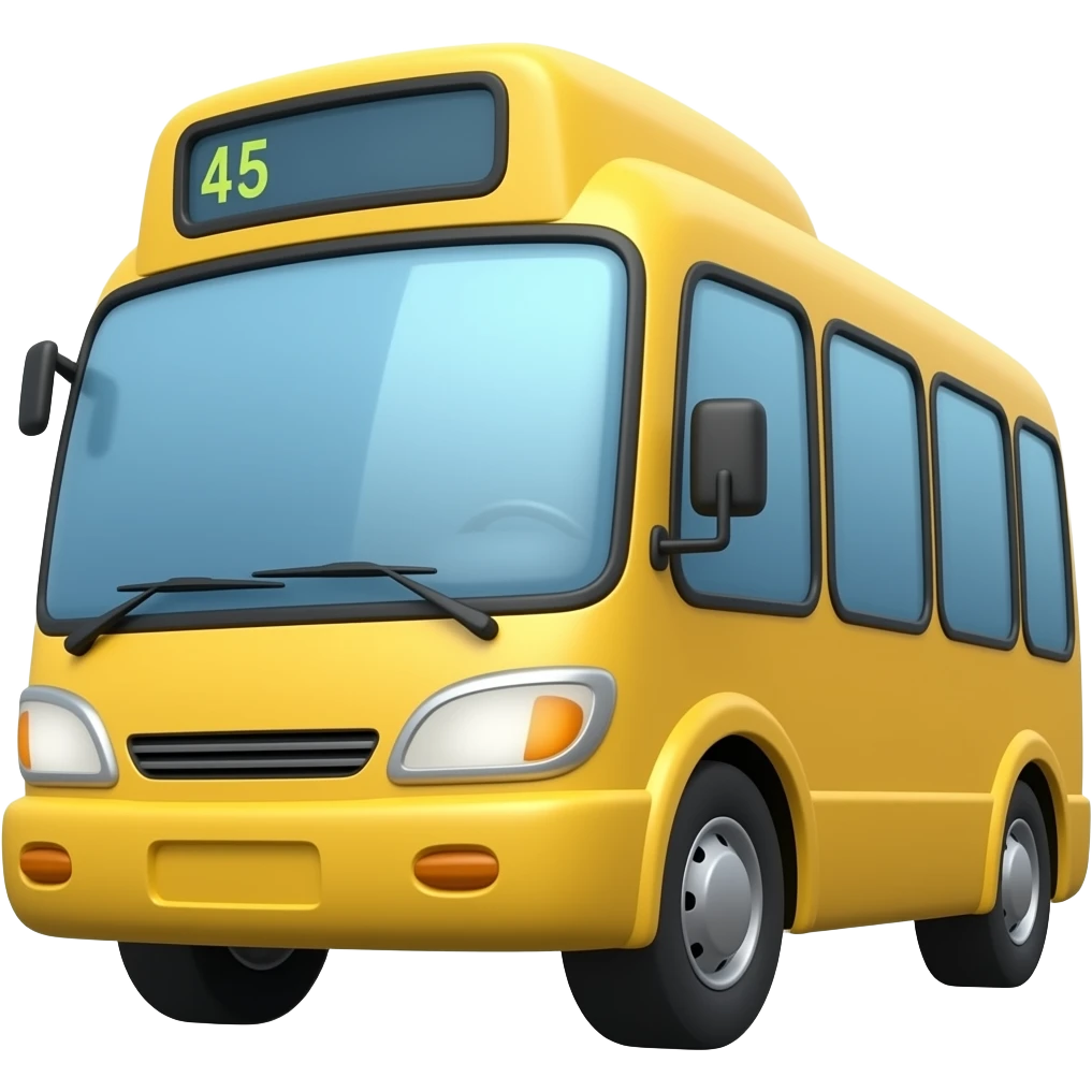 Bus emoji
