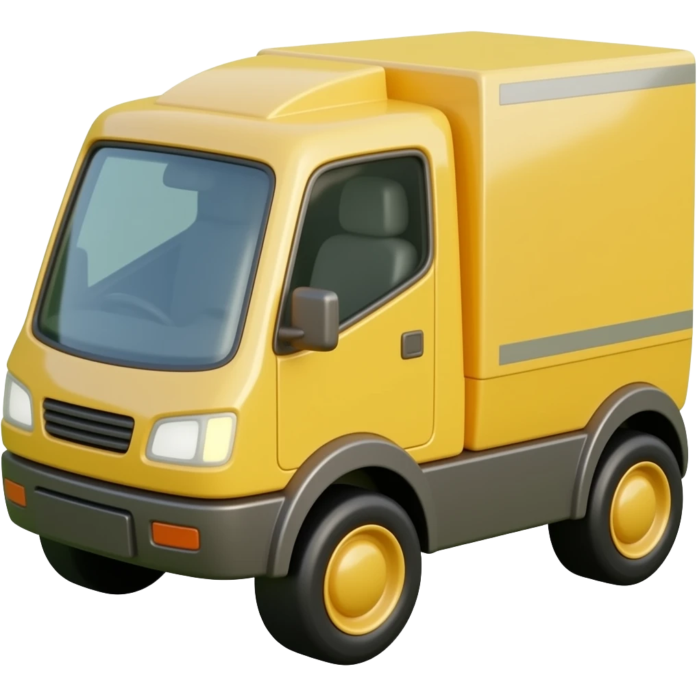 yellow delivery robot emoji