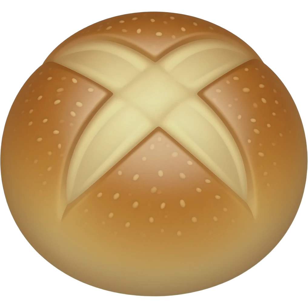 bread bun emoji